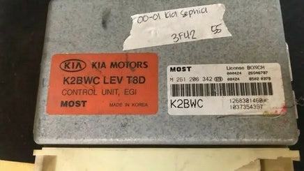 K2BWC LEV T8D ecm ecu computer 2000-2001 Kia Sephia
