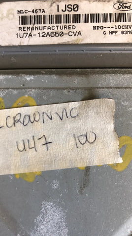 2002 Ford Crown Vic ecm ecu computer 1U7A-12A650-CVA