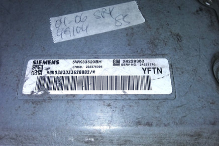 24229383 tcm transmission computer 2004-2006 Cadillac SRX