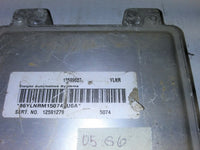 12599687 ecu ecm computer 2005 Pontiac G6 ***TESTED***