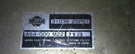 31036 25P01 TCM transmission computer 1988-1989 Nissan 300ZX - Swan Auto