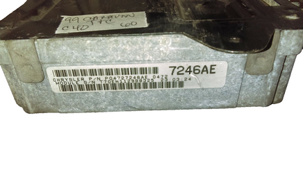 P04727246AE ecm ecu computer 1999 Dodge Caravan  or Chrysler T&C