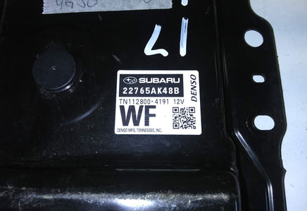 22765AK48B ecm ecu computer 2017 Subaru Legacy