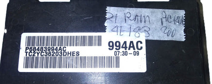 P68483994AC transfer case module 2021 Dodge Ram pickup