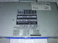 31036 1B101 TCM transmission computer 1997 Nissan Quest or Mercury Villager