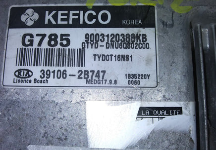 39106-2B747 ecm ecu computer 2014-2016 Kia Forte