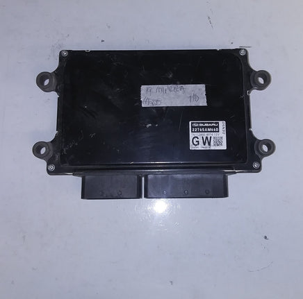 22765AM66D ecm ecu computer 2019 Subaru Impreza