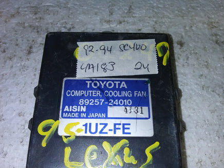 1992-1994 Lexus SC400 cooling fan relay module 89257-24010