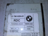 2009-2014 BMW 750 tire pressure monitor module 6 790 839-01