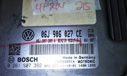 06J 906 027 CE ecu ecm computer 2012-2014 VW Beetle