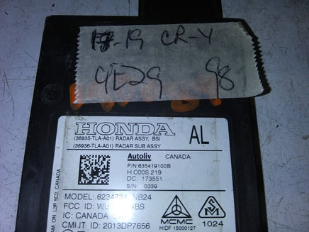 2017-2019 Honda CR-V Blind Spot Monitor 36935-TLA-A01