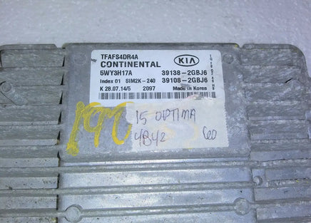39138-2GBJ6 ecm ecu computer  2015 Kia Optima
