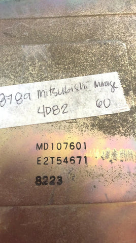 1987-1989 Mitsubishi Mirage ecm ecu computer MD107601