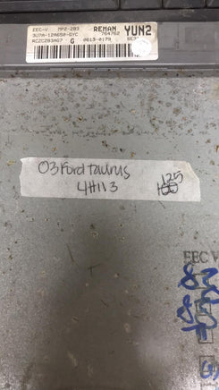 3U7A-12A650-GYC Ford Taurus or Mercury Sable 2003 ecm ecu computer **TESTED**