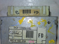E43F-12A650-S1A Ford Tempo or Mercury Topaz 1984 ecm ecu computer