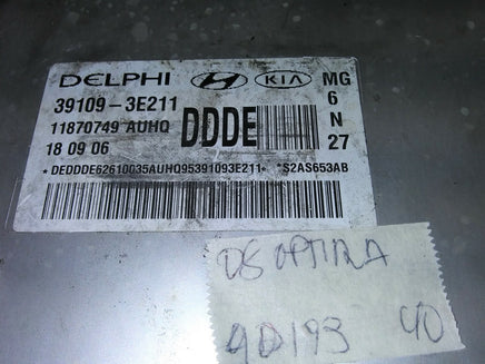 39109-3E211 Kia Optima  2008 ecm ecu computer