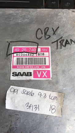 49 25 749 Saab 9-3 tcm transmission computer 1999