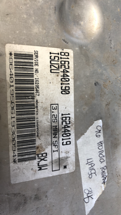 8162440190 Honda Passport 1996 pcm ecu ecm computer