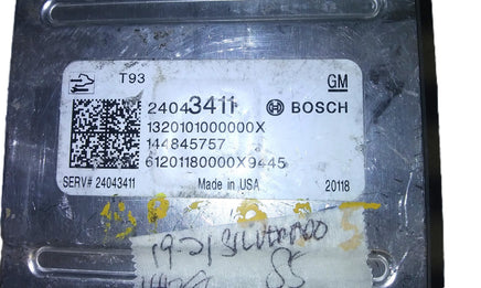 24043411 tcm transmission computer 2019-2021 Chevrolet Silverado