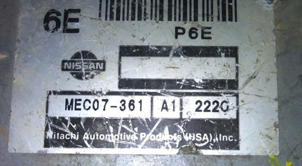 MEC07-361 ecm ecu computer 2002 Nissan Frontier or Xterra - Swan Auto