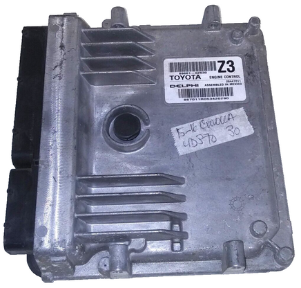 89661-0Z630 ecm ecu computer 2015-2016 Toyota Corolla