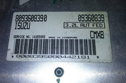 8093608390 ecm ecu computer 1998-1999 Isuzu Rodeo