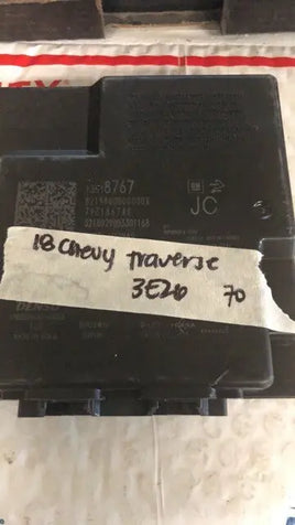 2018 Chevy Traverse Keyless Entry Control Module 13518767