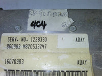 1228330 Cadillac Fleetwood 1988-1990  pcm ecu ecm computer