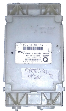 27760 9PB0A temperature control module 2013 Nissan Pathfinder