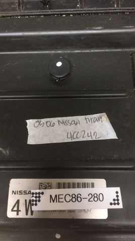 MEC86-280 Nissan Titan ecu ecm computer 2005-2006