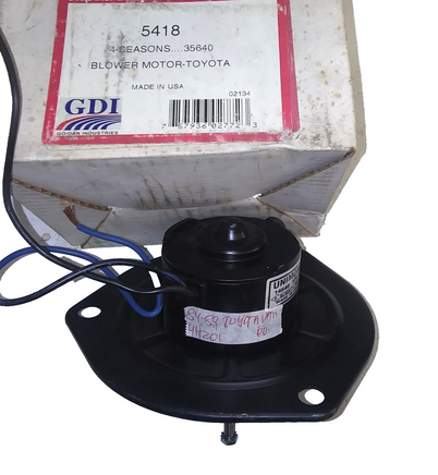 5418 14640 HVAC Blower Motor Fits 1984-1989 Toyota Van **New**