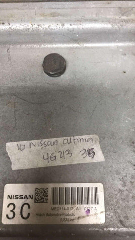 MEC114-012 Nissan Altima ecm ecu computer 2010 - Swan Auto