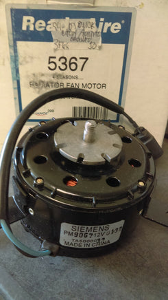 Condenser fan motor fits 1994-2007 Buick Chevy Cadillac or Pontiac 5367 **NEW**