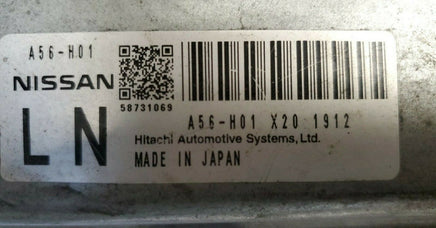 A56-H01 X20 Nissan Murano 2012 ecm ecu computer