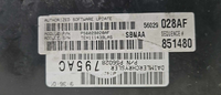P56029028AF ecu ecm computer 2004 Dodge Durango