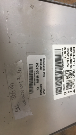 39100-3CYN6 ecm ecu computer 2015-2018 Kia Sedona