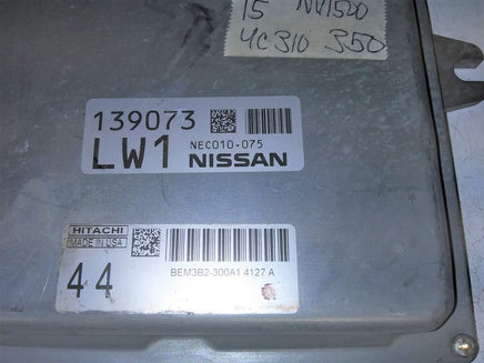 NEC010-075 ecu ecm computer 2015 Nissan NV1500