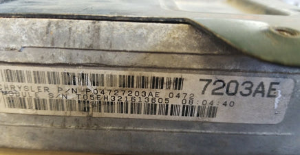 P04727203AE ecm ecu computer 1997 Dodge Caravan