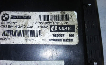 2003 BMW 325 325i Body Gateway Control Module 6135 9221109-01