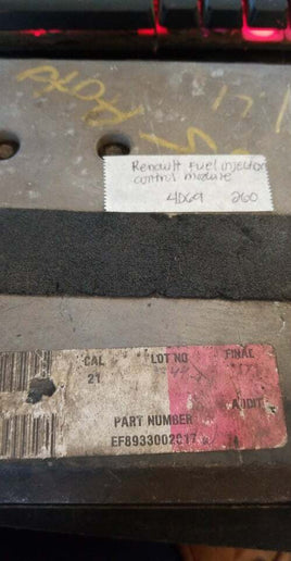  Renault Fuel injection control module EF8933002017