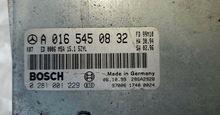 Mercedes C250 ecm ecu computer A 016 545 08 32