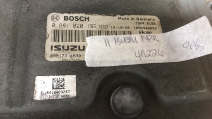 0 281 020 192 Isuzu NPR 2011 engine control module computer