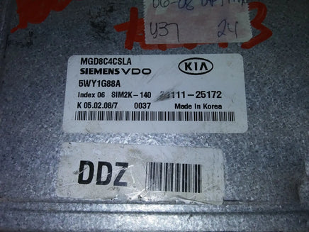 39111-25172 Kia Optima 2006-2008 ecm ecu computer