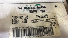 8162184190 Isuzu Rodeo 1994-1995 ecm ecu computer