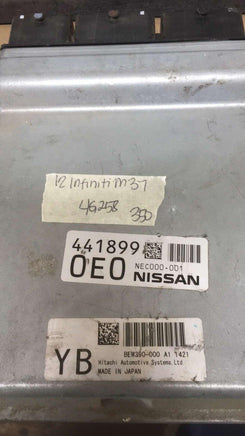 NEC000-001 Infiniti M37 ecm ecu computer 2012 - Swan Auto