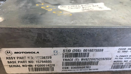 2006 Century Regal or Malibu communication module 16908229