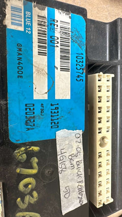 10325745 Buick Rendezvous bcm body control module 2002-2005
