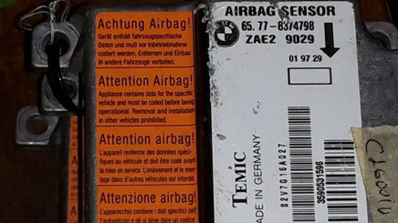 1996-1998 BMW 318 318i air bag module 65.77-8374798