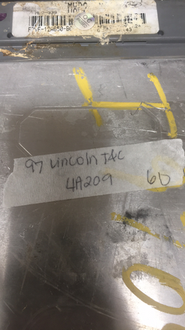 F7VF-12A650-BC Lincoln T&C control module computer 1997 **TESTED**
