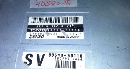 89541-50110 abs brake control module 1997-2000 Lexus LS400